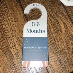 Nursery closet dividers